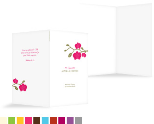 Kirchenheft "Orchidee"