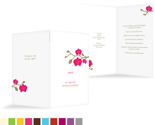 Hochzeitsmenü "Orchidee"