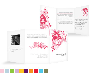 Hochzeitseinladung „Camelia“