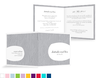 Hochzeitseinladung „Grove“