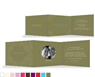 Hochzeitseinladung „Romance“
