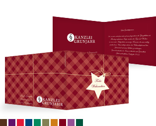 Weihnachtskarten „Geschenk“