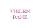 Dankeskarte Konfirmation "Schriftlich"