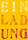 Geburtstagseinladung "Letters"