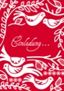 Geburtstagseinladung „Birdsong“