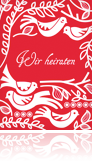 Hochzeitseinladung „Birdsong“