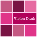 Dankeskarte Kommunion "Würfel"