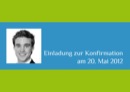 Konfirmationseinladung "Farbklar"