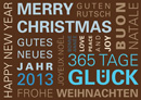 Weihnachtskarte „365-Tage“