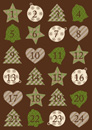 Weihnachtskarte "Adventszeit"