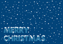 Weihnachtskarte „Schnee“