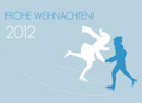 Weihnachtskarte "Eistanz"