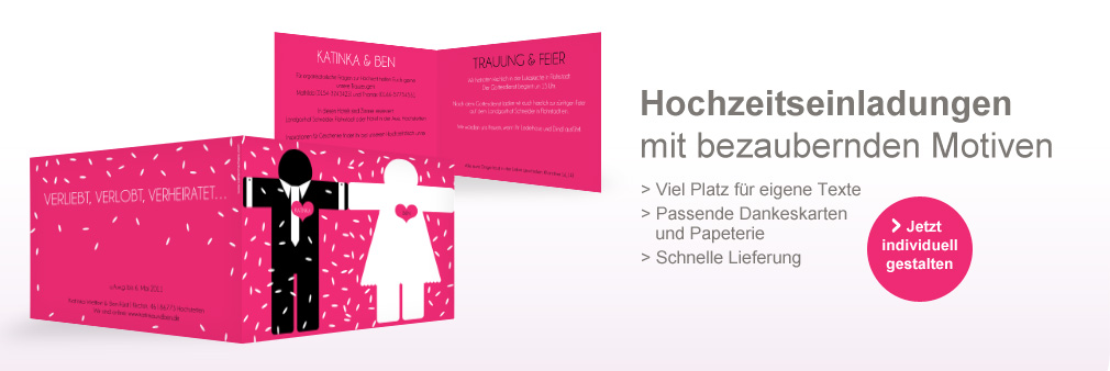 Hochzeitseinladungen
