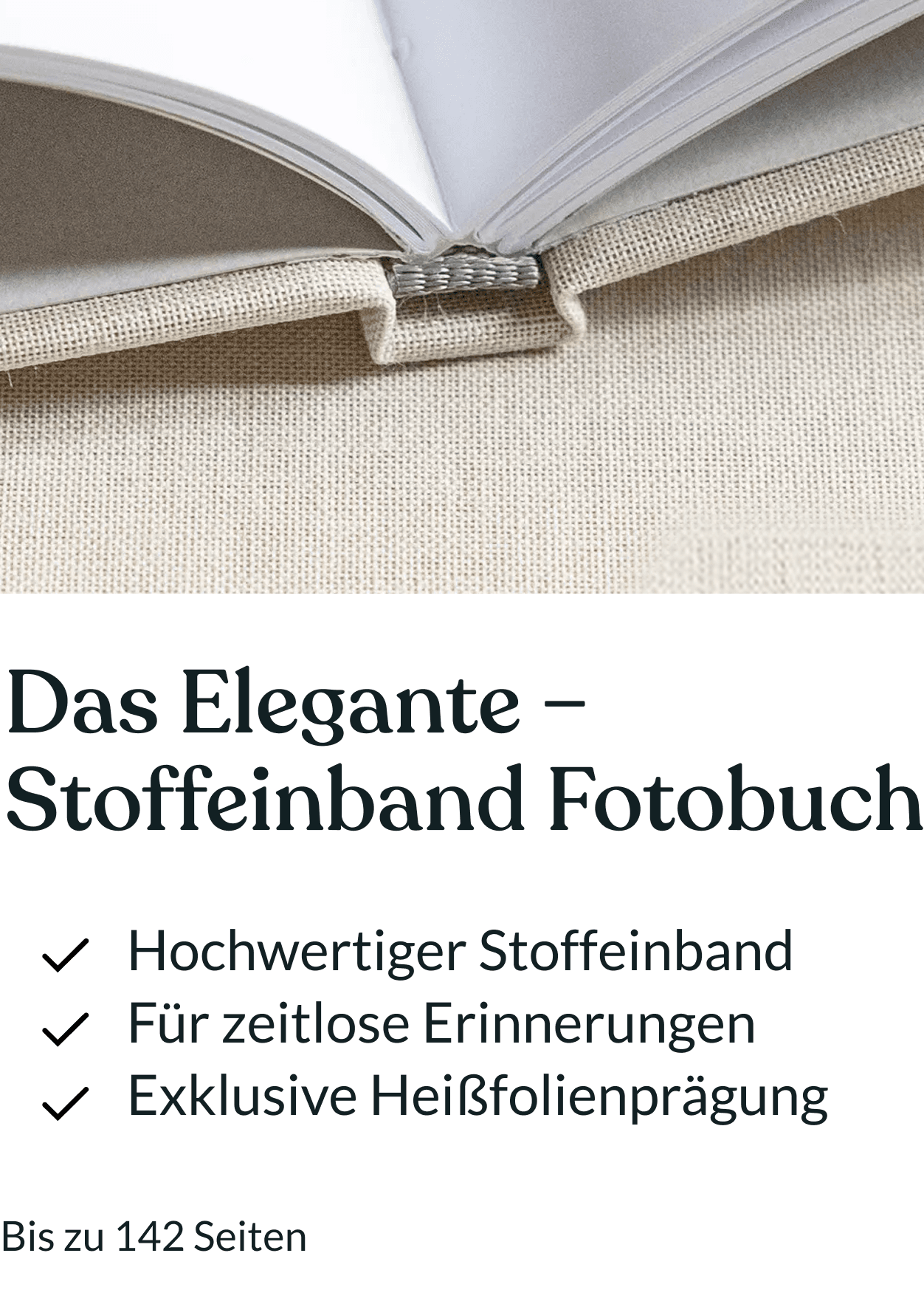 Stoffeinband