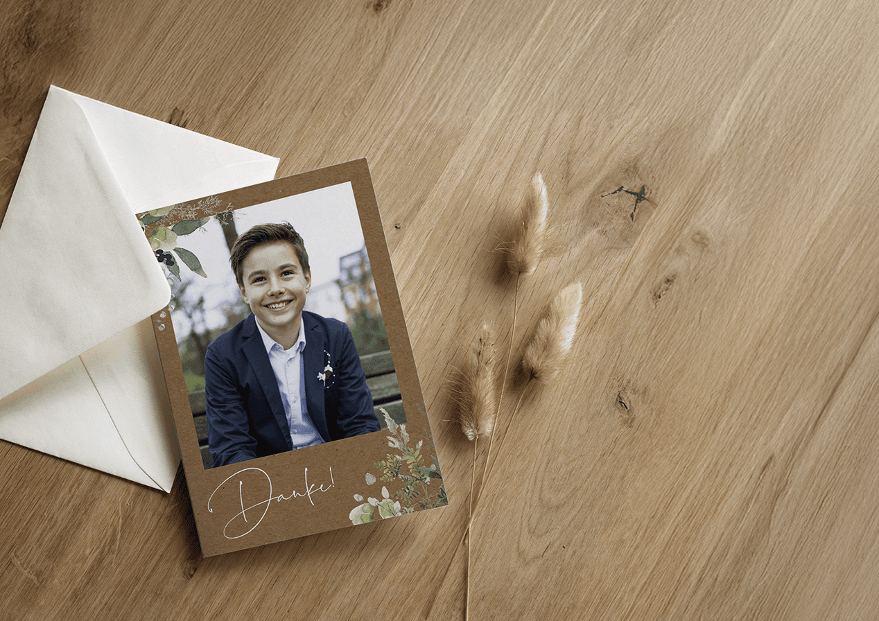 Dankeskarten Konfirmation