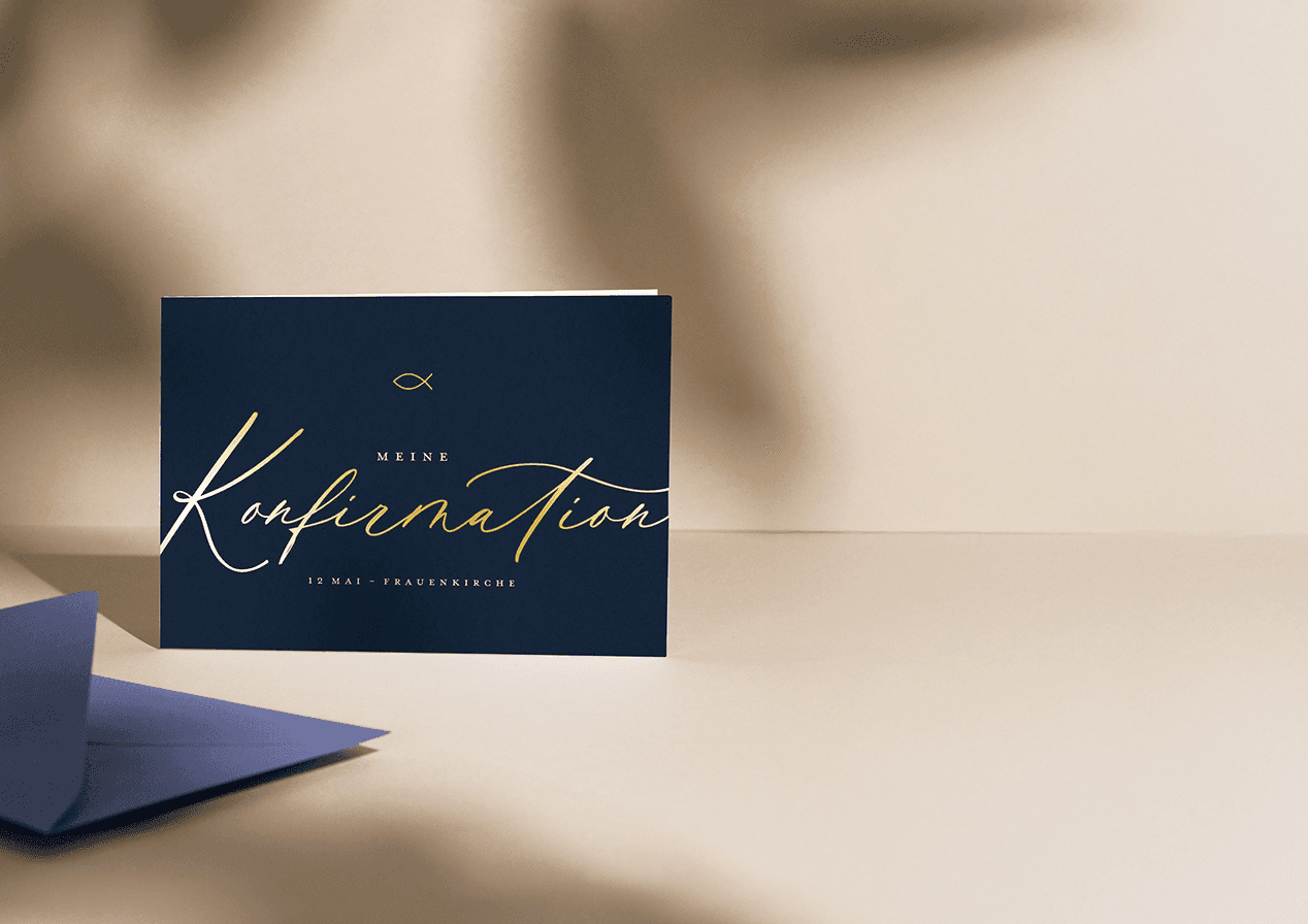 Einladungskarten Konfirmation
