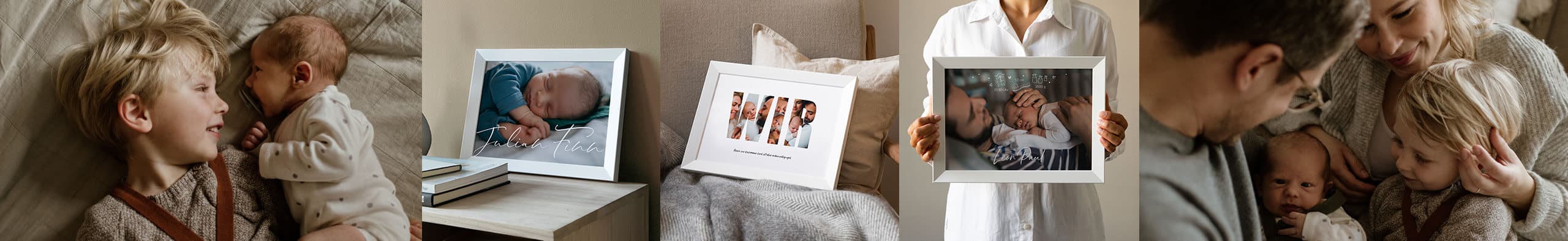 Wandbild Geburt