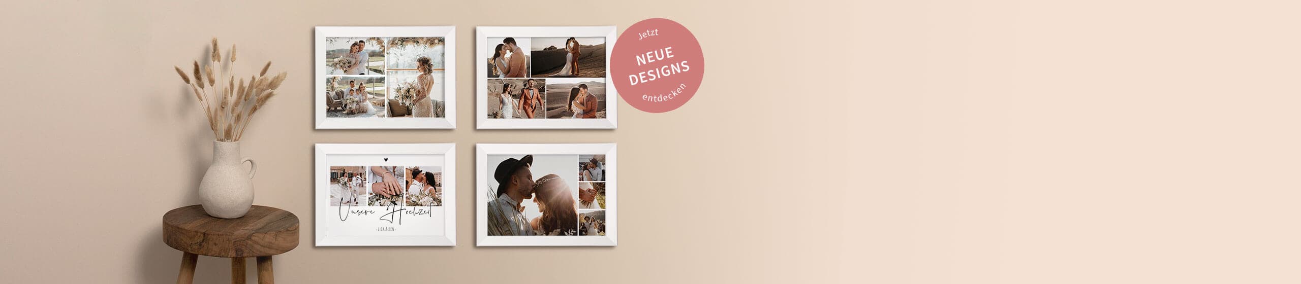 Wandbild Hochzeit