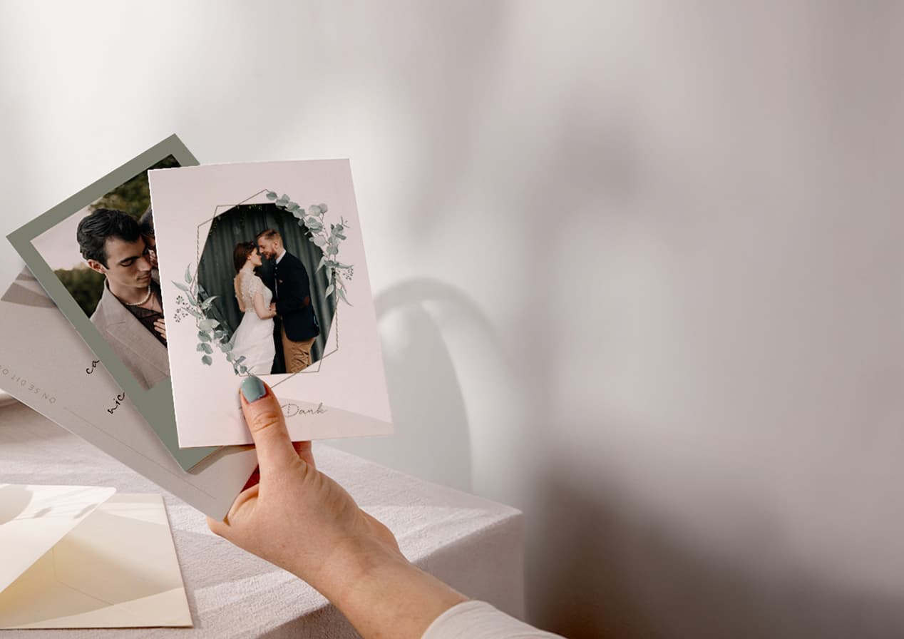 Dankeskarten Hochzeit
