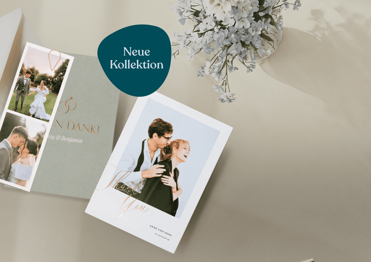 Dankeskarten Hochzeit