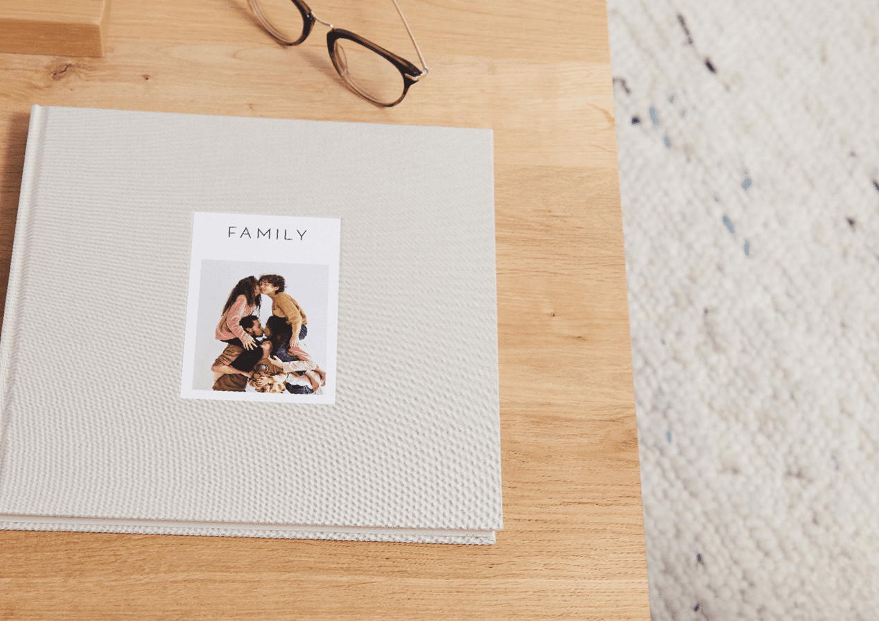 Fotobuch mit Stoffeinband
