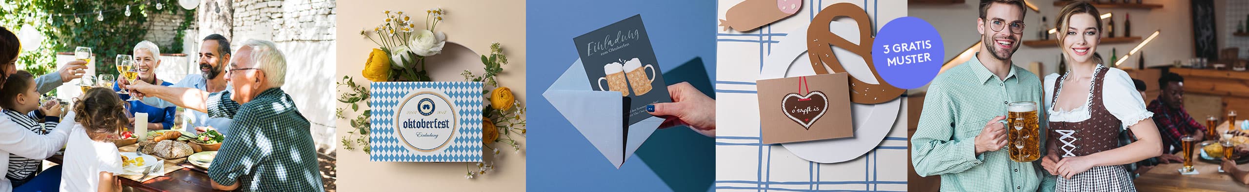 Oktoberfest Partyeinladung