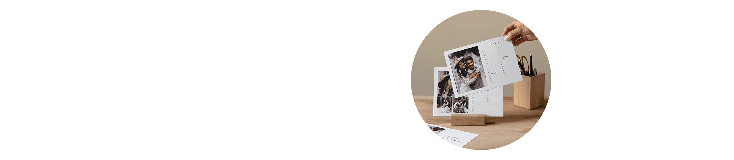 Tischkalender personalisieren