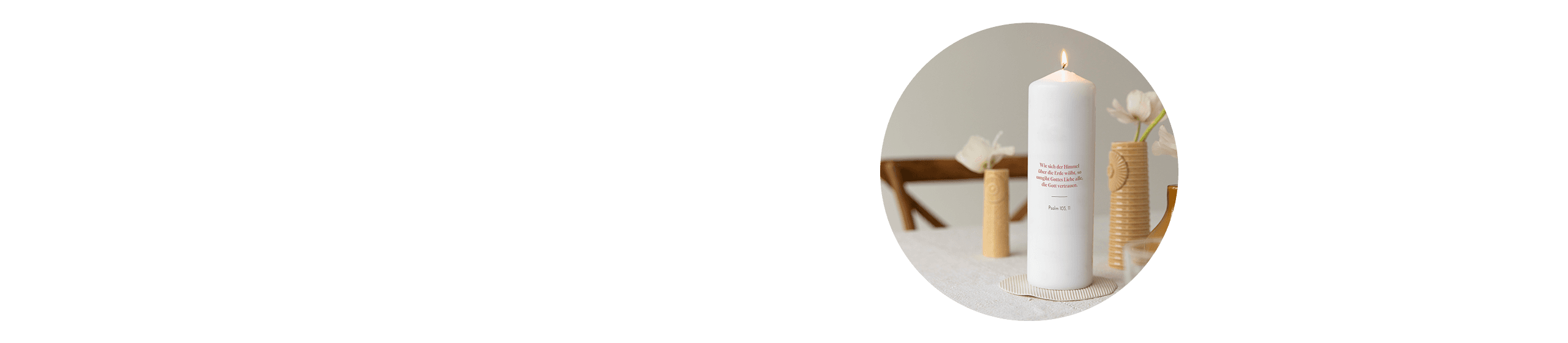Prüfung und Versand der Kommunionkerze