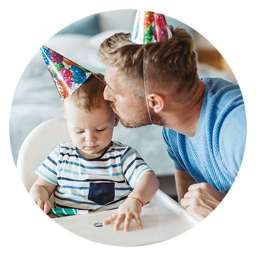 Erster Kindergeburtstag