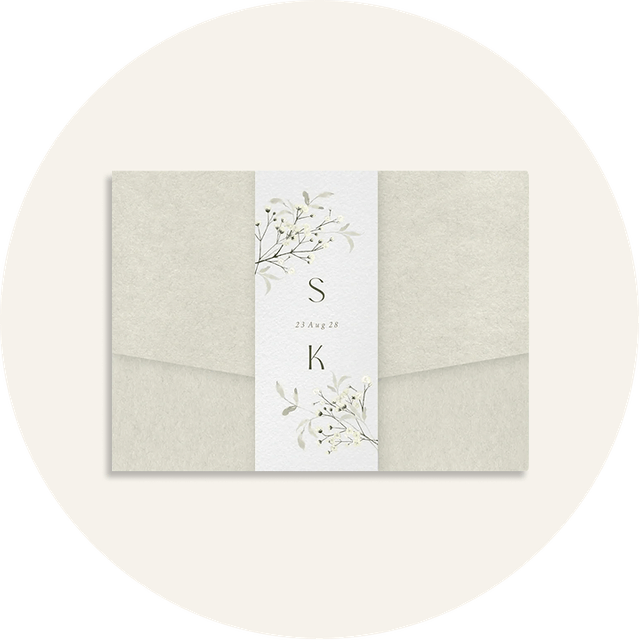 Hochzeitseinladung Love in Bloom