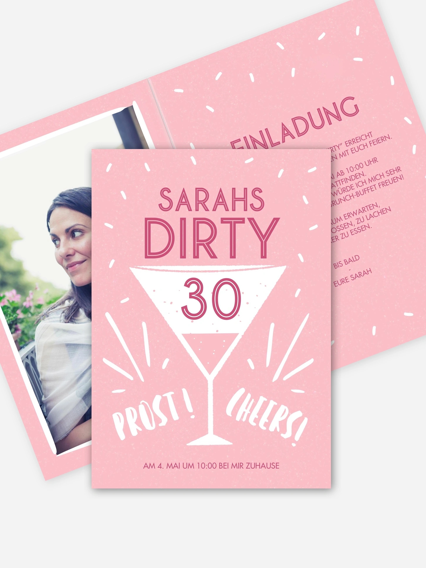Einladung 30. Geburtstag Life is a Party