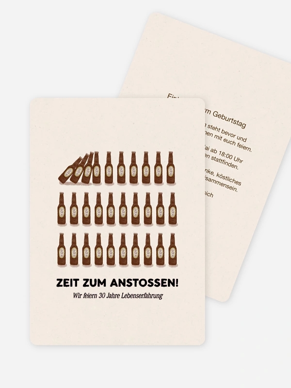Zeit zum anstoßen