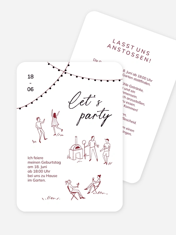 Gartenparty