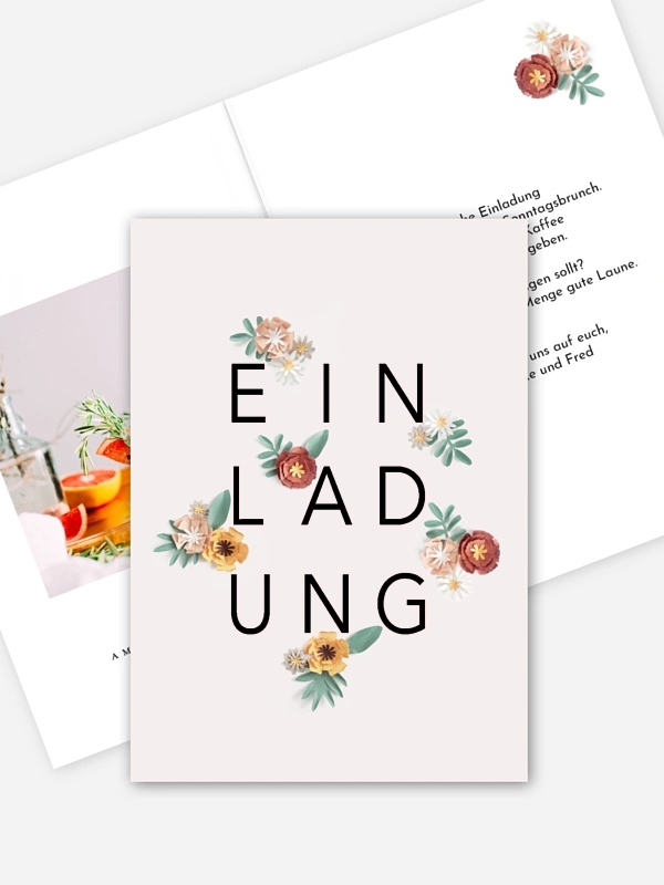 Papierblumen