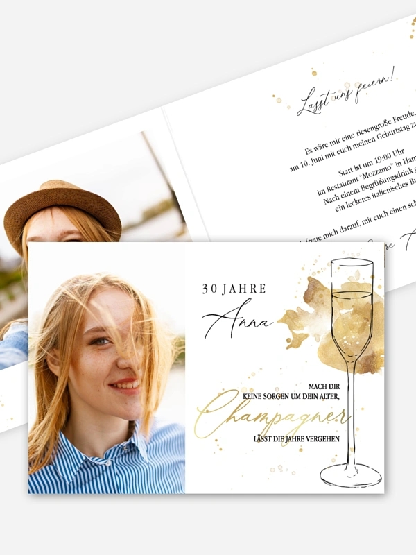 Champagnerglas