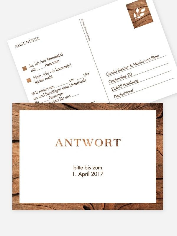 Auf Holz