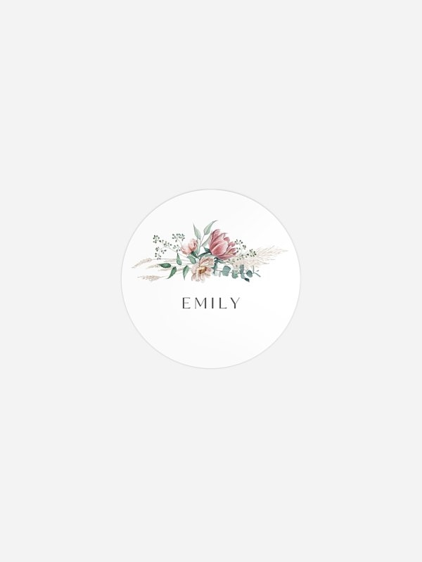 Pampas & Peony