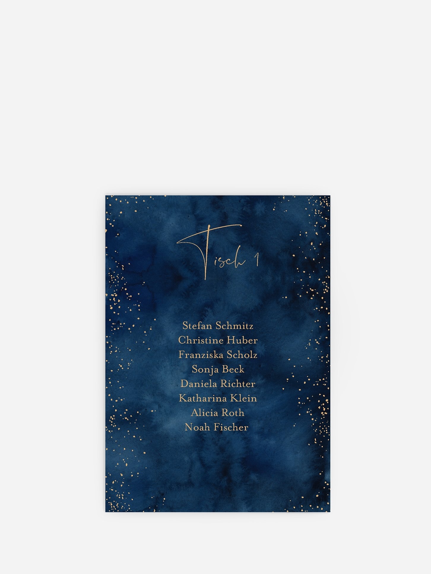 Sitzplan Kreativ Night Sky