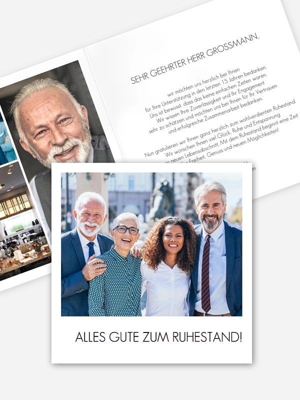 Lieber Gruß Geschäftlich