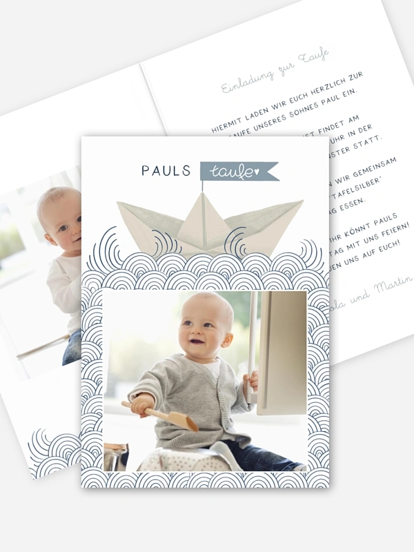 Papierschiffchen