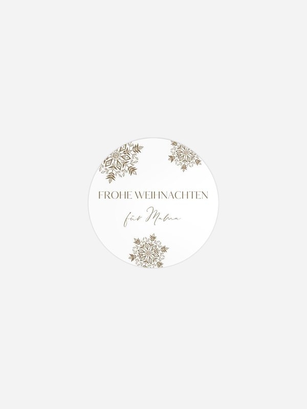 Soft Snowflake Kraftpapier