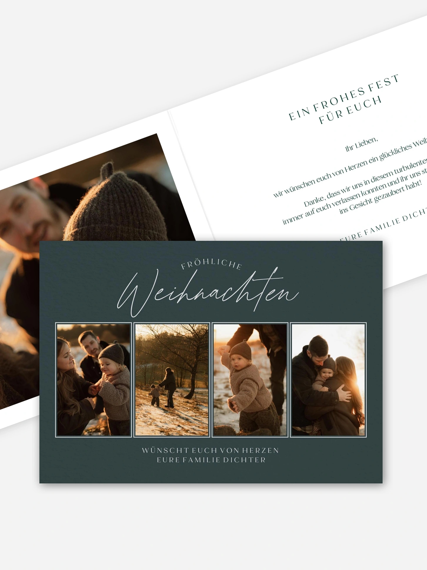 Weihnachtskarte Festive Greetings