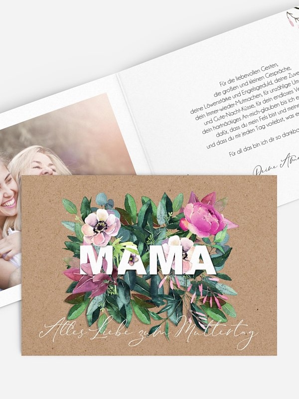 Blumen für Mama