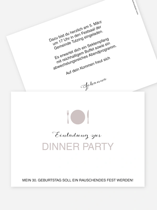 Dinnerparty