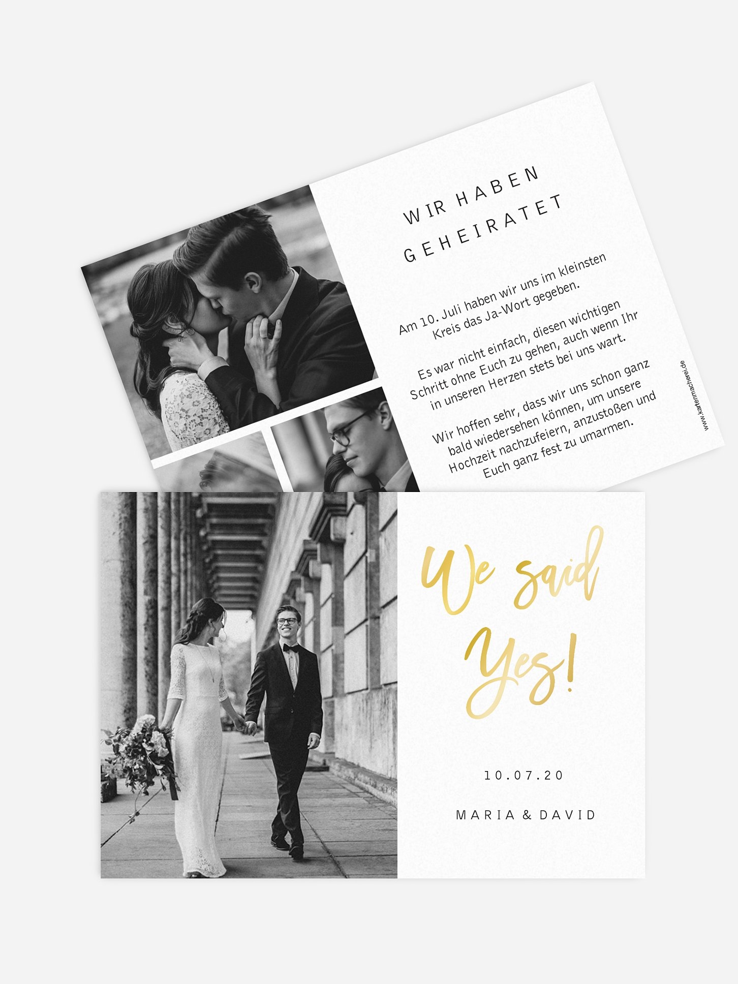 We-said-yes Karte Goldrush