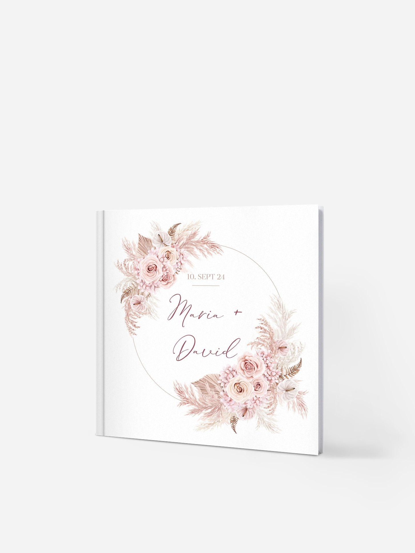 Gästebuch Blush Bloom