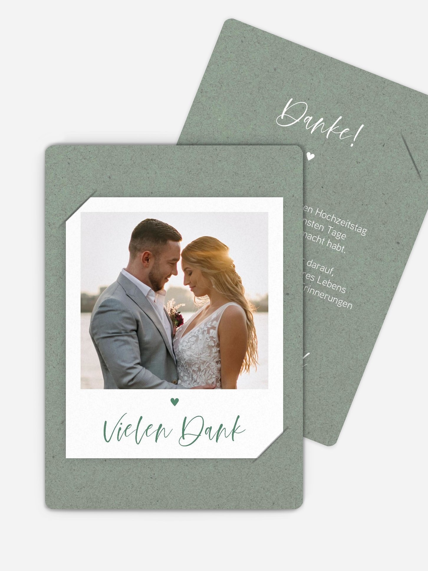 Dankeskarte Hochzeit Lovely Couple