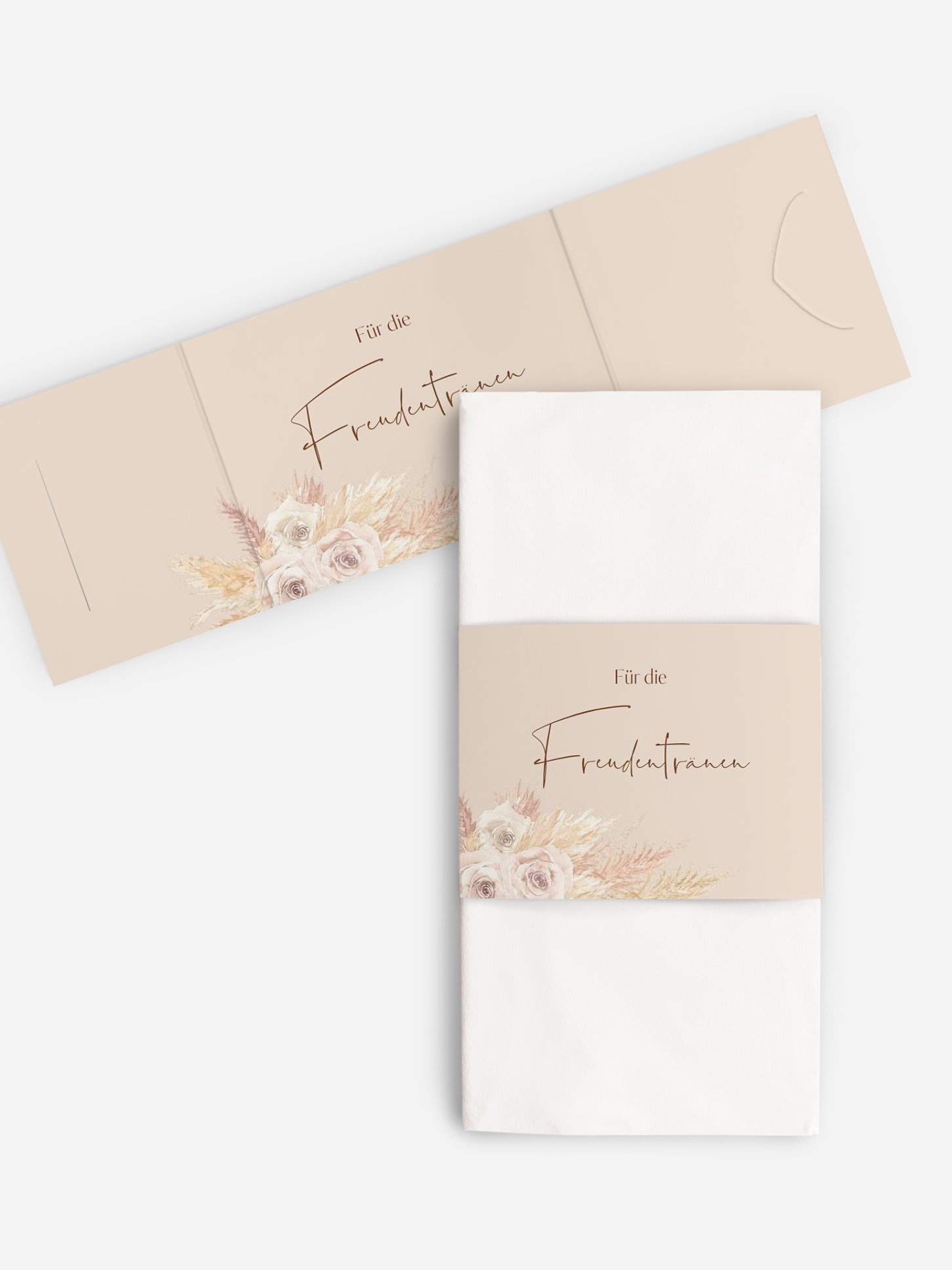 Freudentränen-Taschentücher Dreamy Pampas