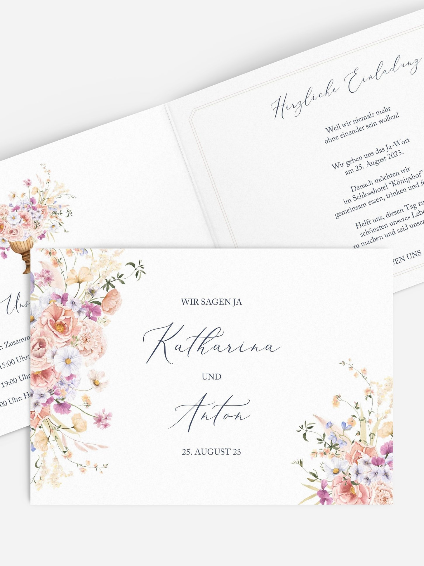 Hochzeitseinladung Daphne