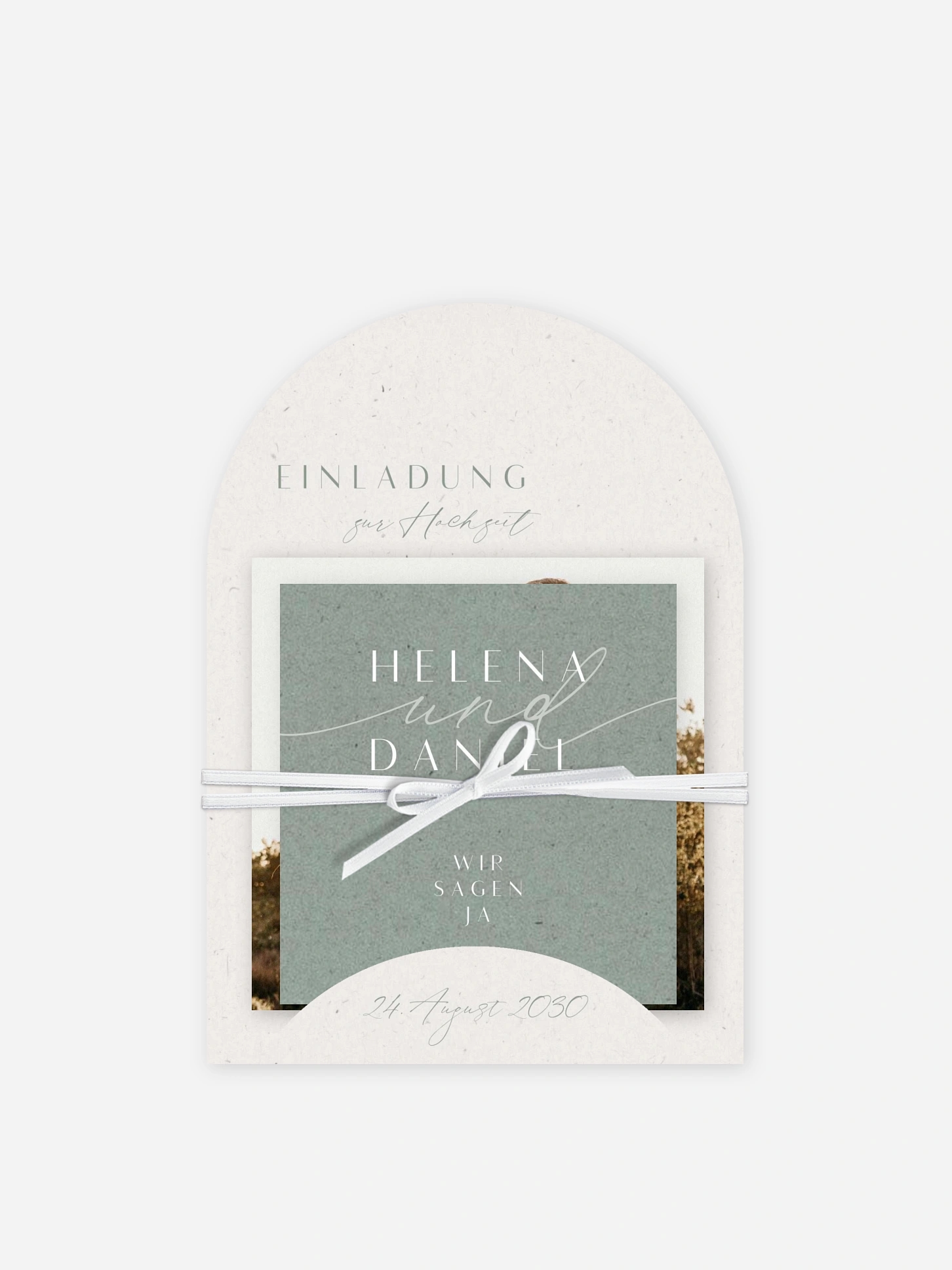 Hochzeitseinladung Romance Letters